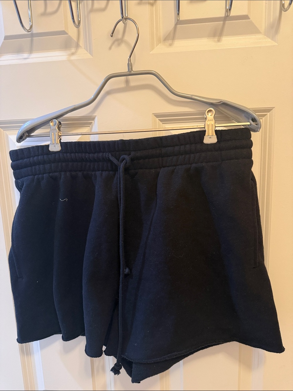 Women’s Black Drawstring Lounge Shorts